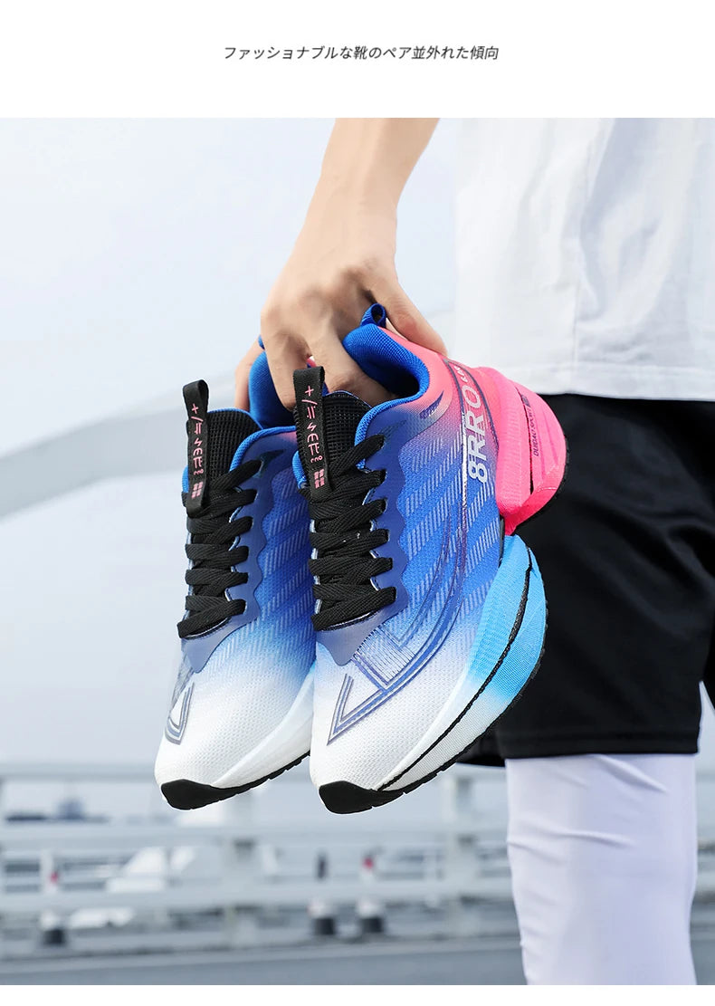 Chaussures de running coussin d'air homme/femme – Légères, respirantes | Marathon & Jogging