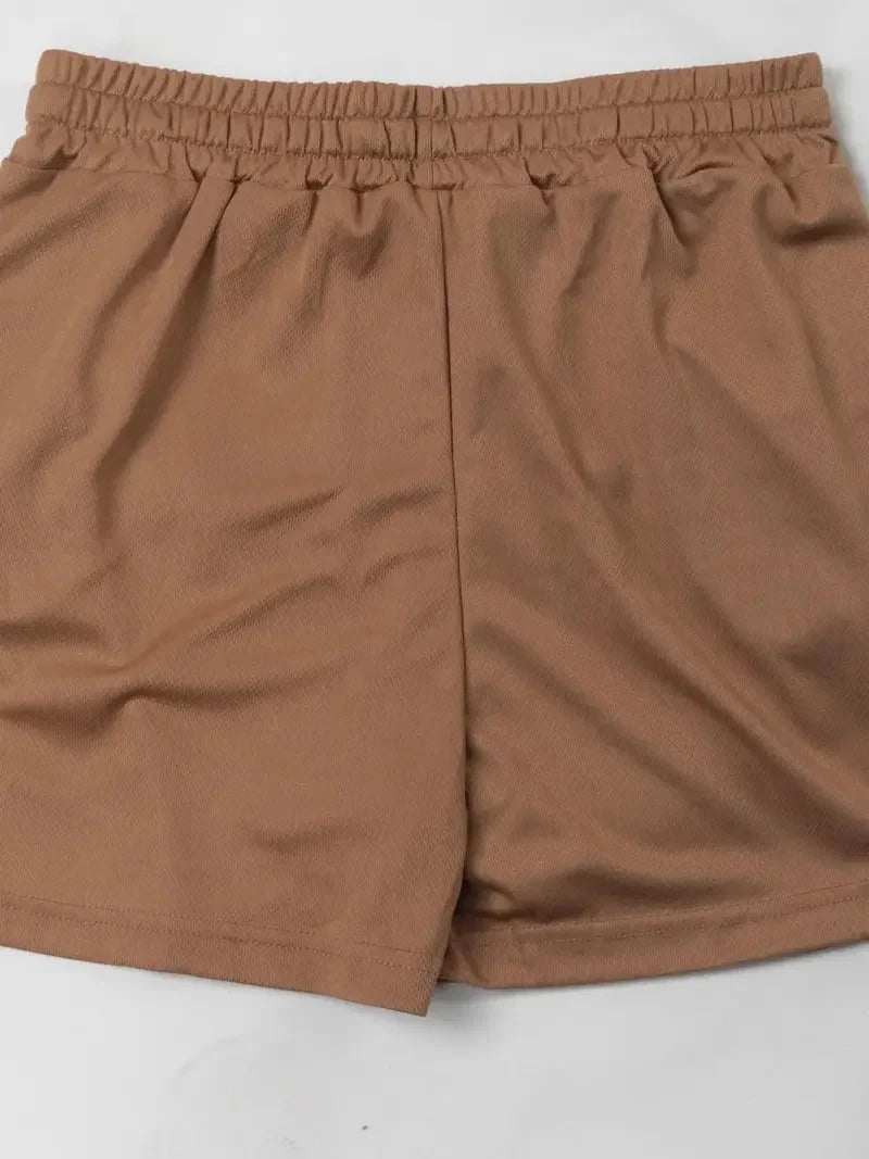 Short de fitness homme – Léger, respirant, idéal randonnée & jogging