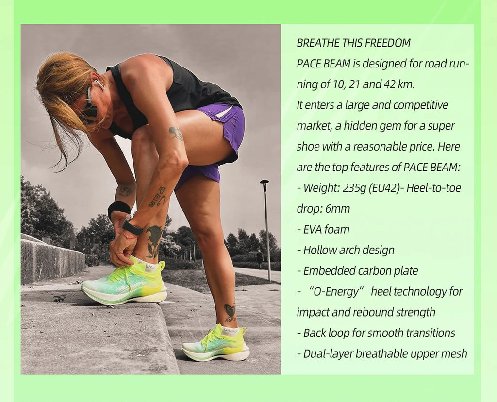 Chaussures trail ONEMIX – Plaque carbone, amorti, respirantes | Marathon & Running