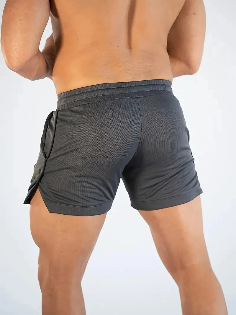 Short de fitness homme – Léger, respirant, idéal randonnée & jogging