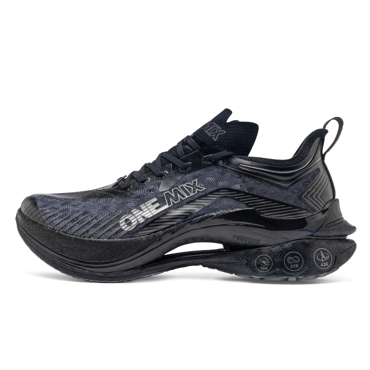 Chaussures trail ONEMIX – Plaque carbone, amorti, respirantes | Marathon & Running