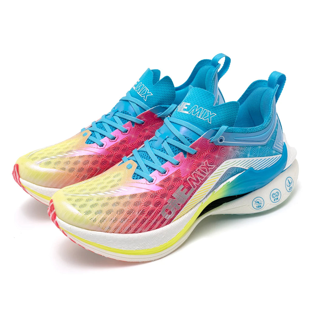Chaussures trail ONEMIX – Plaque carbone, amorti, respirantes | Marathon & Running