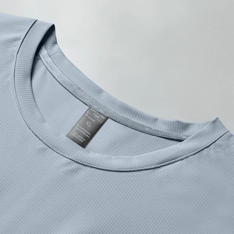 Ensemble de sport homme 2 pièces CHRLCK – T-shirt + Short, séchage rapide | Trail & Randonnée