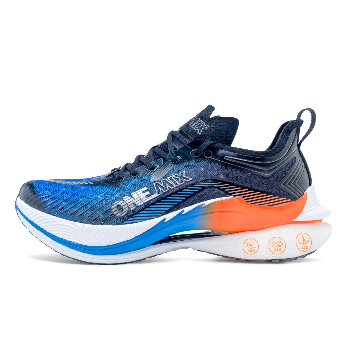 Chaussures trail ONEMIX – Plaque carbone, amorti, respirantes | Marathon & Running