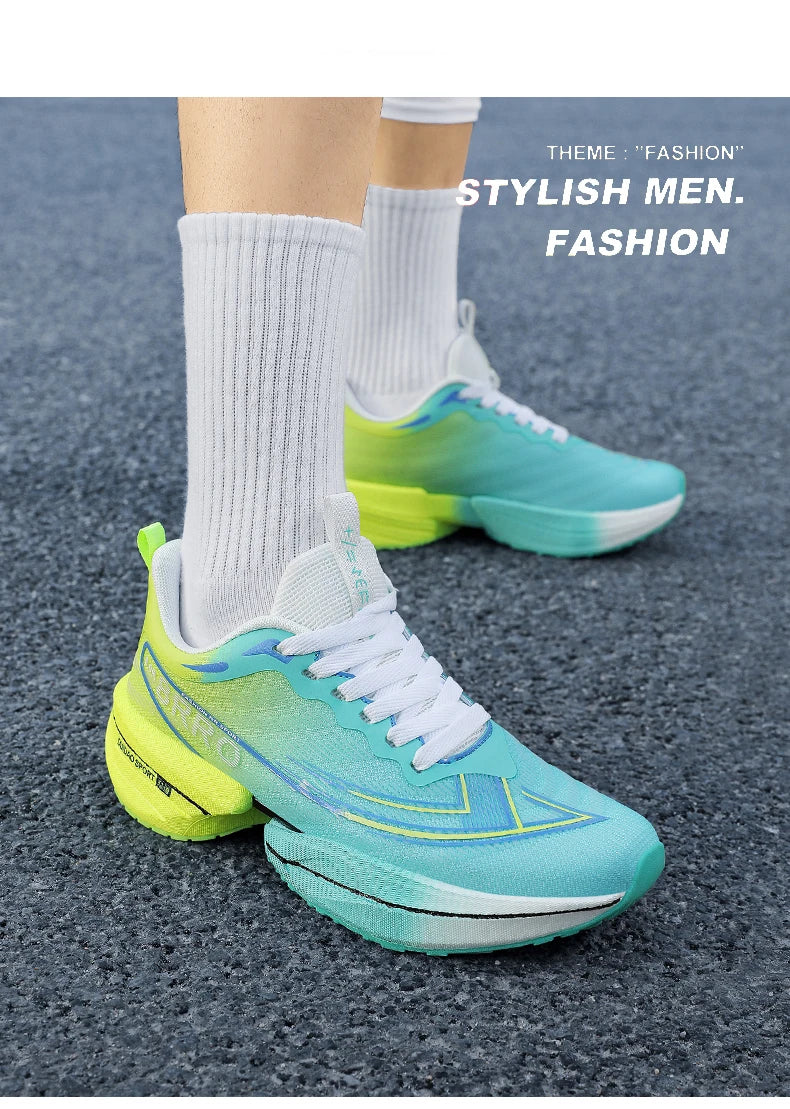 Chaussures de running coussin d'air homme/femme – Légères, respirantes | Marathon & Jogging
